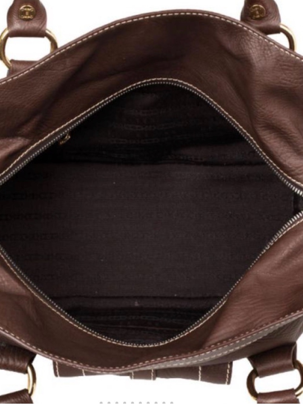 CELINE Boogie Brown Leather Bag - Picture 8 of 13